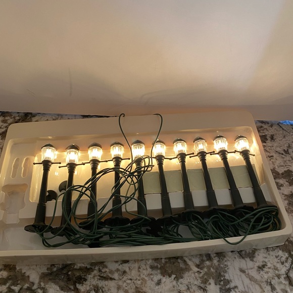 VTG Trim a Home 10 Streetlamp string holiday lights indoor Kmart works - Picture 3 of 11